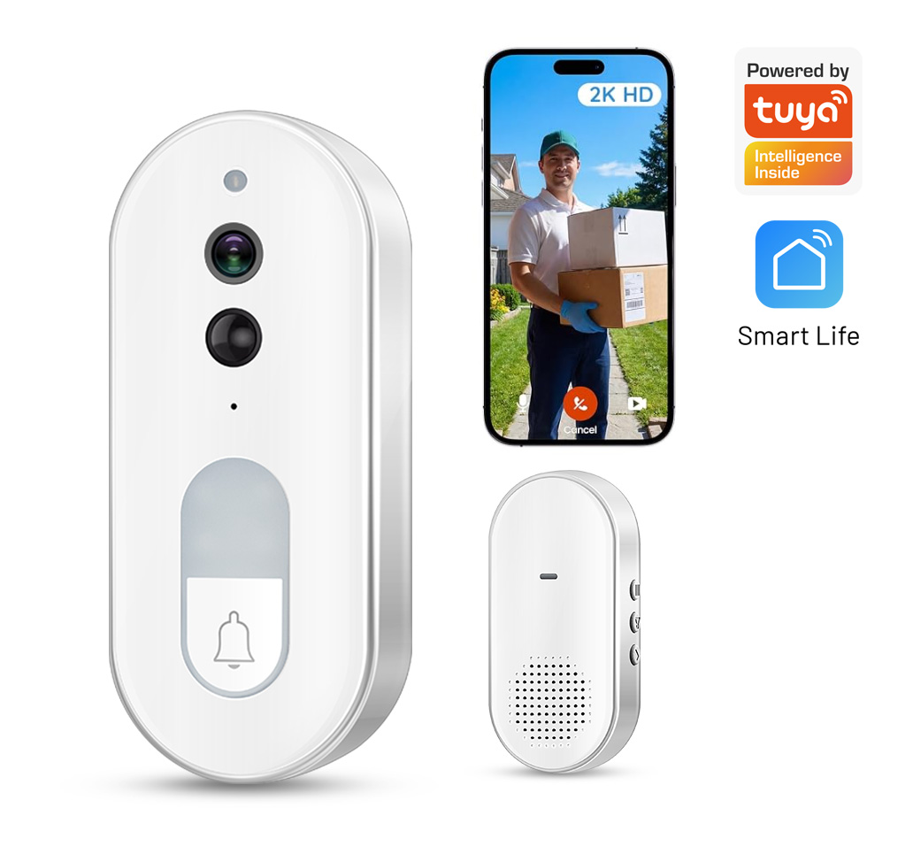 Home Cinema Hd - Campanello Video Intelligente Tuya Wireless 1080P