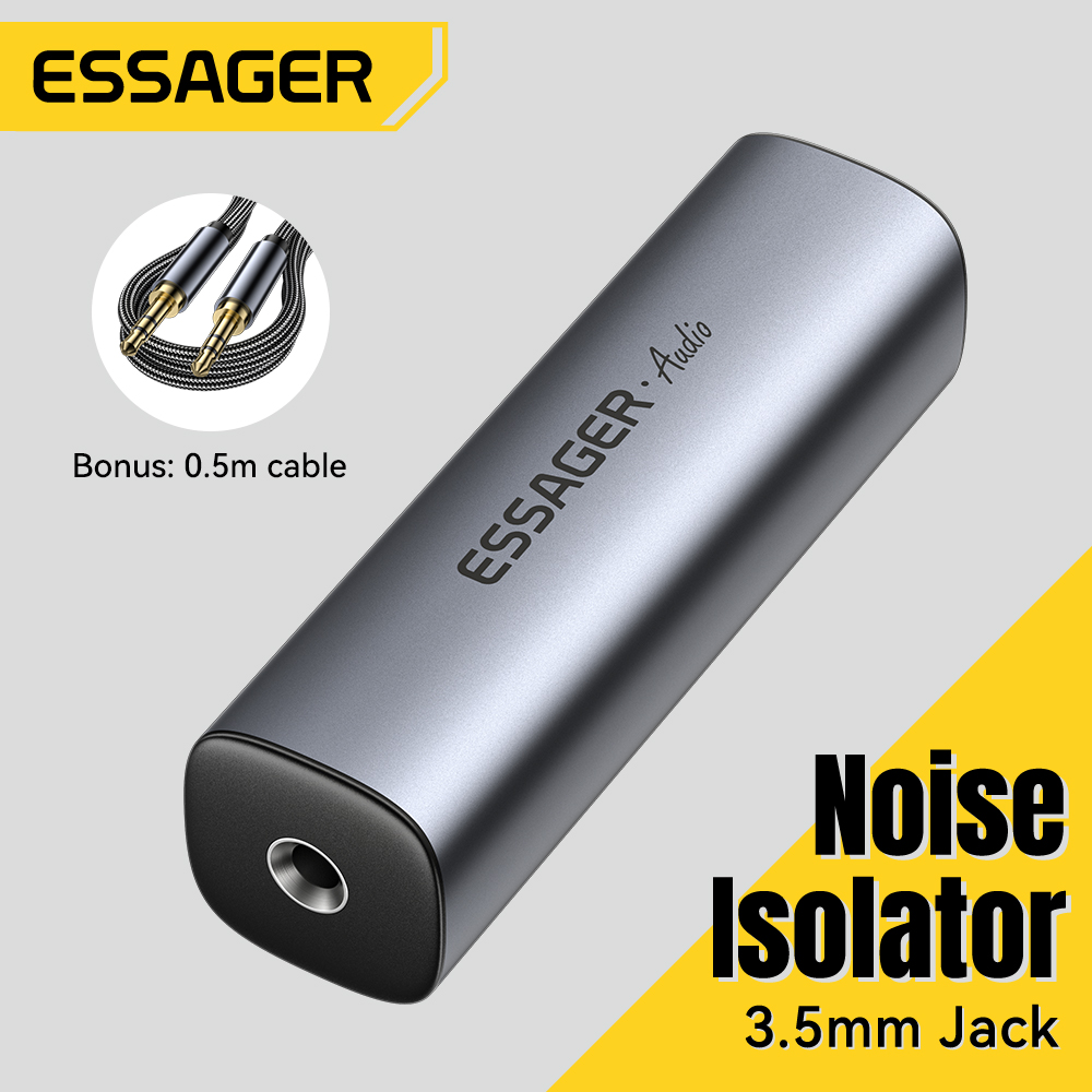 Home Cinema System - Essager 3.5mm Aux Audio Filtro antirumore