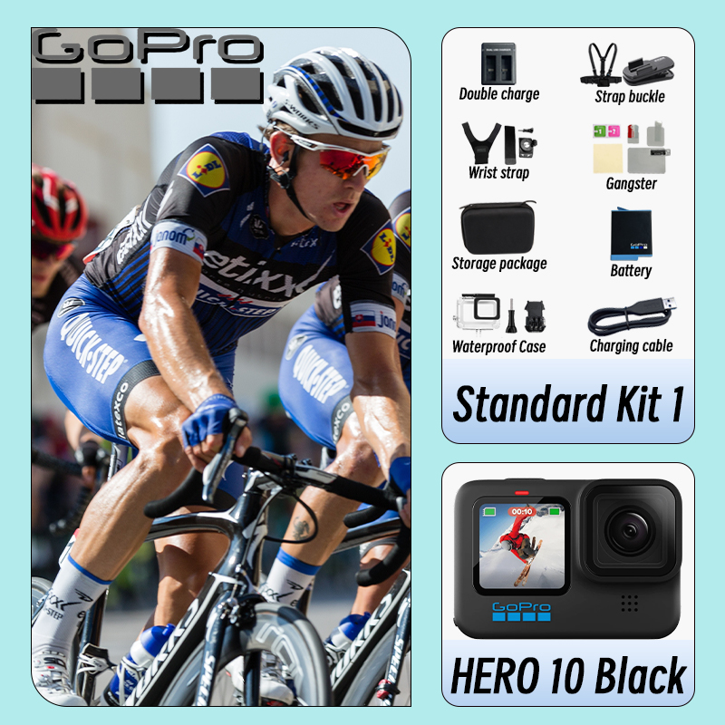 Home Cinema Hd - GoPro HERO10 Black, videocamera originale per