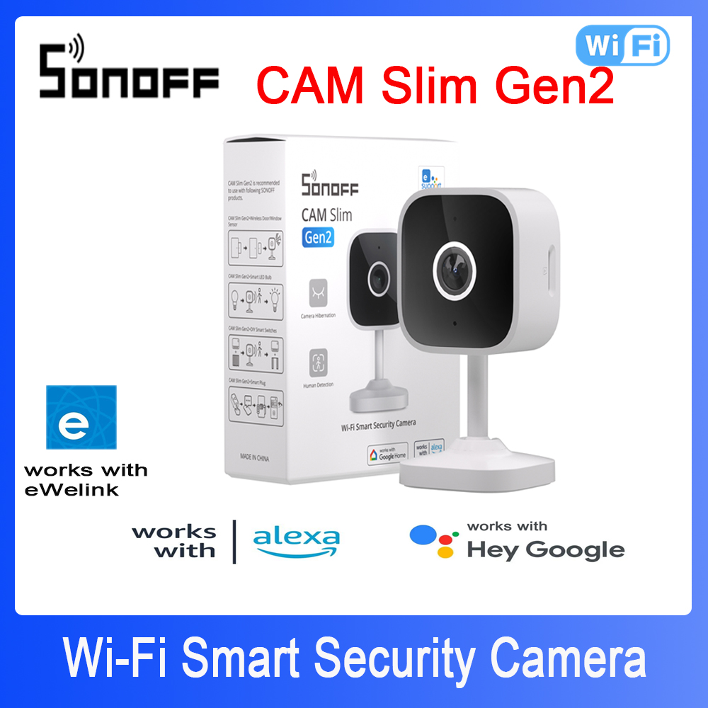 Home Cinema Hd - SONOFF CAM Slim Gen2 WiFi Telecamera