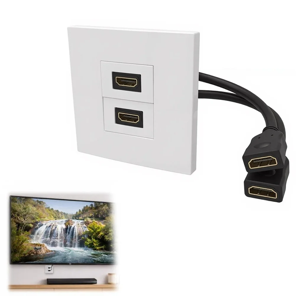 Presa a Muro Doppia con Cavo P - Home Cinema Gaming recensione e prezzo