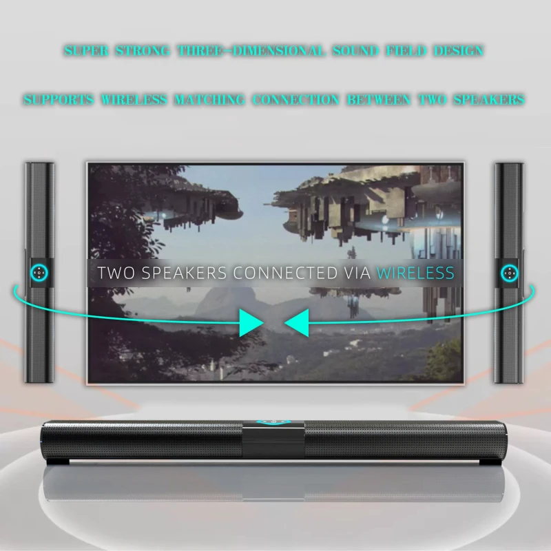Soundbar BS-20 Wireless con Bl - Home Cinema Wall Lights recensione e prezzo