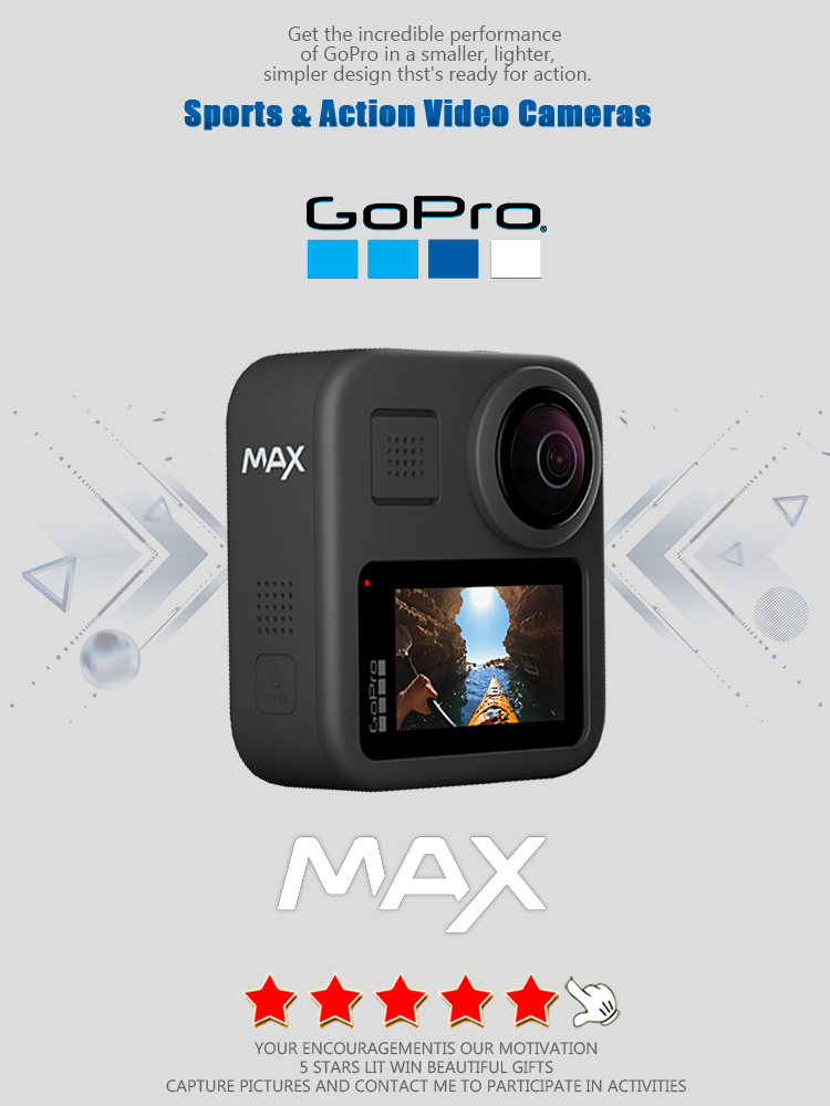 GoPro MAX 360 Action Camera co - Home Cinema Hd recensione e prezzo