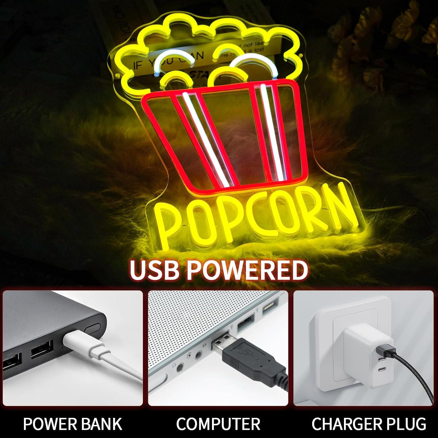 Insegna al Neon a Forma di Sec - Home Cinema Wall Lights recensione e prezzo