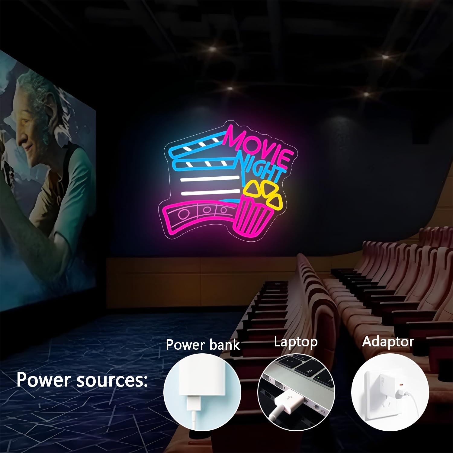 Insegna al Neon per Serata Cin - Home Cinema Wall Lights recensione e prezzo