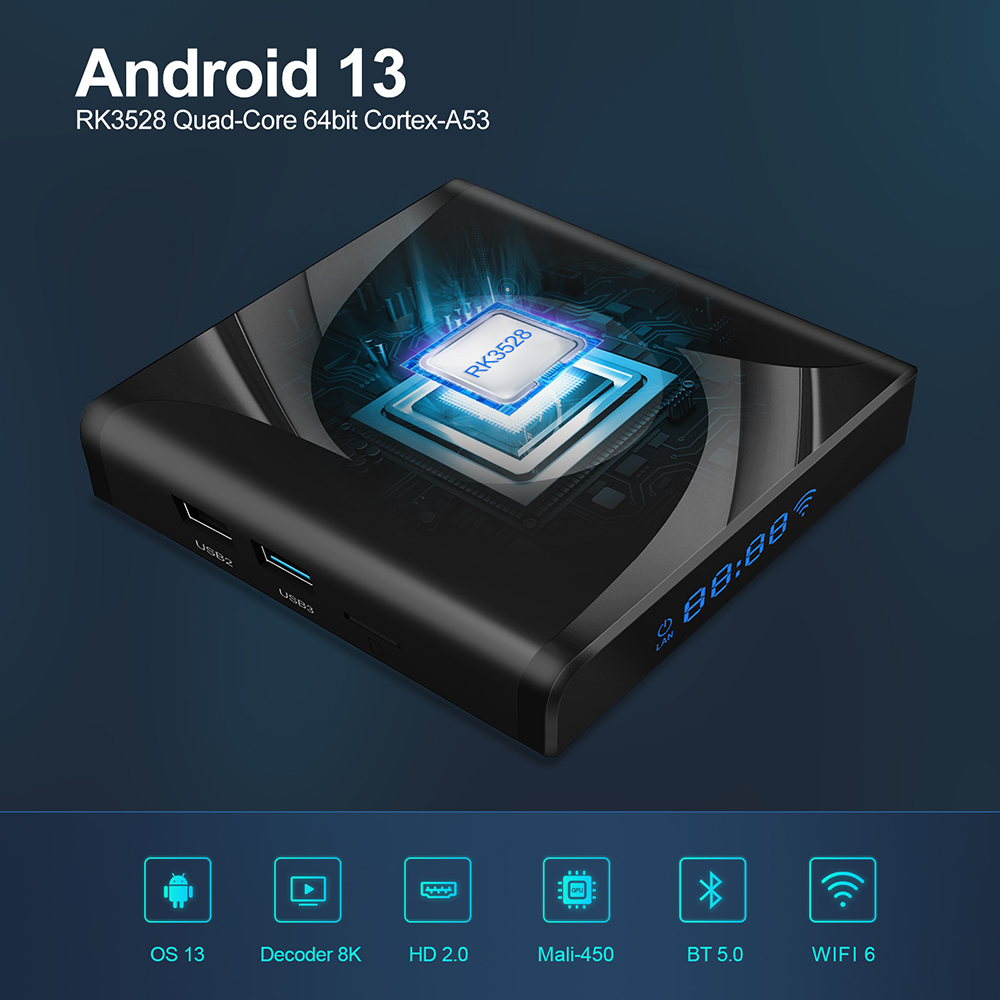 X88 Pro 13 4GB 64GB 32GB Smart - Home Cinema Google recensione e prezzo