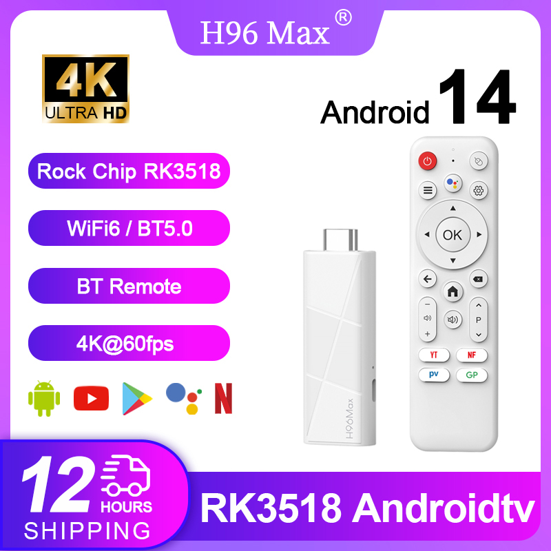 H96 MAX RK3518 Android14 Smart - Home Cinema Google recensione e prezzo