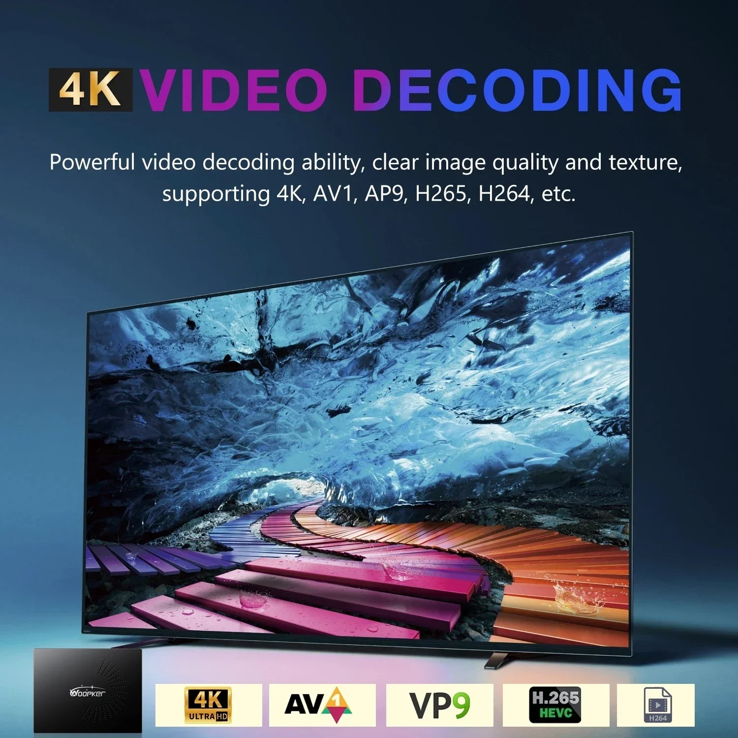Woopker KW2 Android 14 TV Box  - Home Cinema Google recensione e prezzo