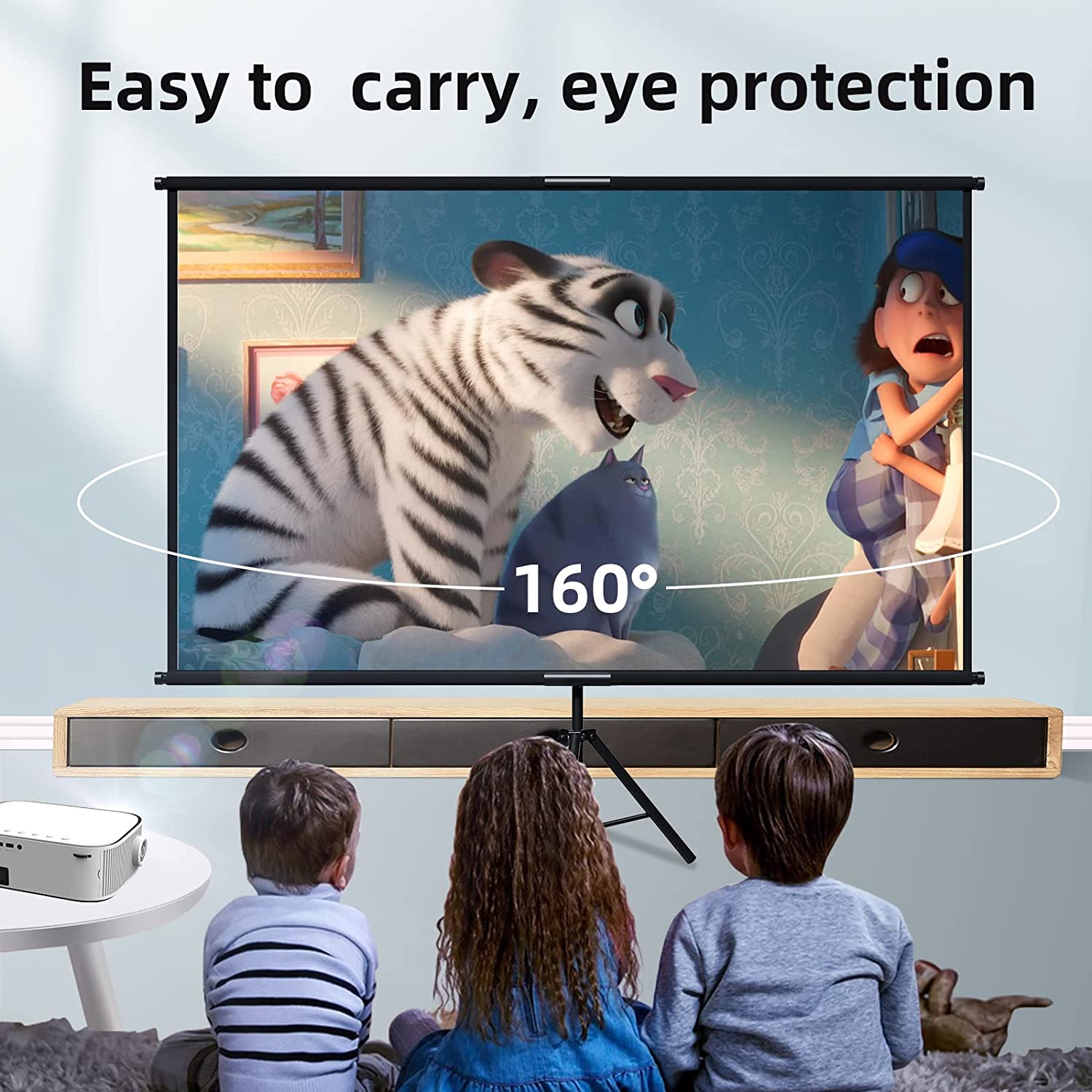 VEIDADZ Schermo per proiettore - Home Cinema Blanc recensione e prezzo
