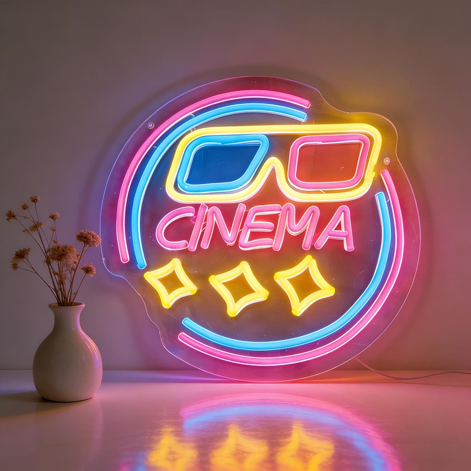 Insegna Luminosa al Neon a LED - Home Cinema Wall Lights recensione e prezzo