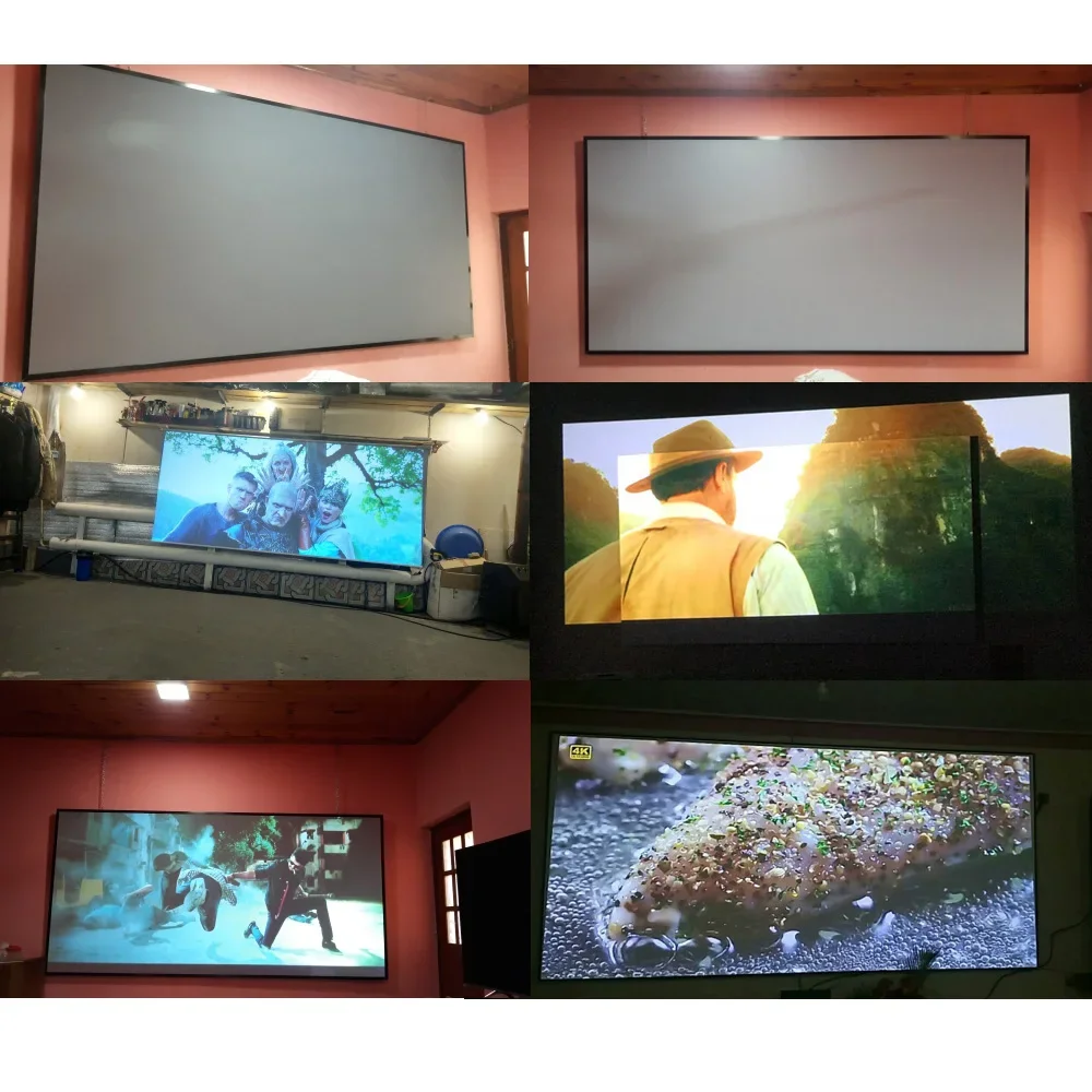 Schermo per proiettore pieghev - Home Cinema Blanc recensione e prezzo