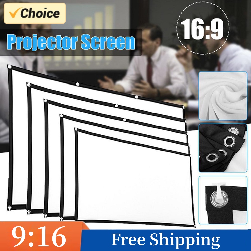 Schermo del proiettore portati - Home Cinema Blanc recensione e prezzo