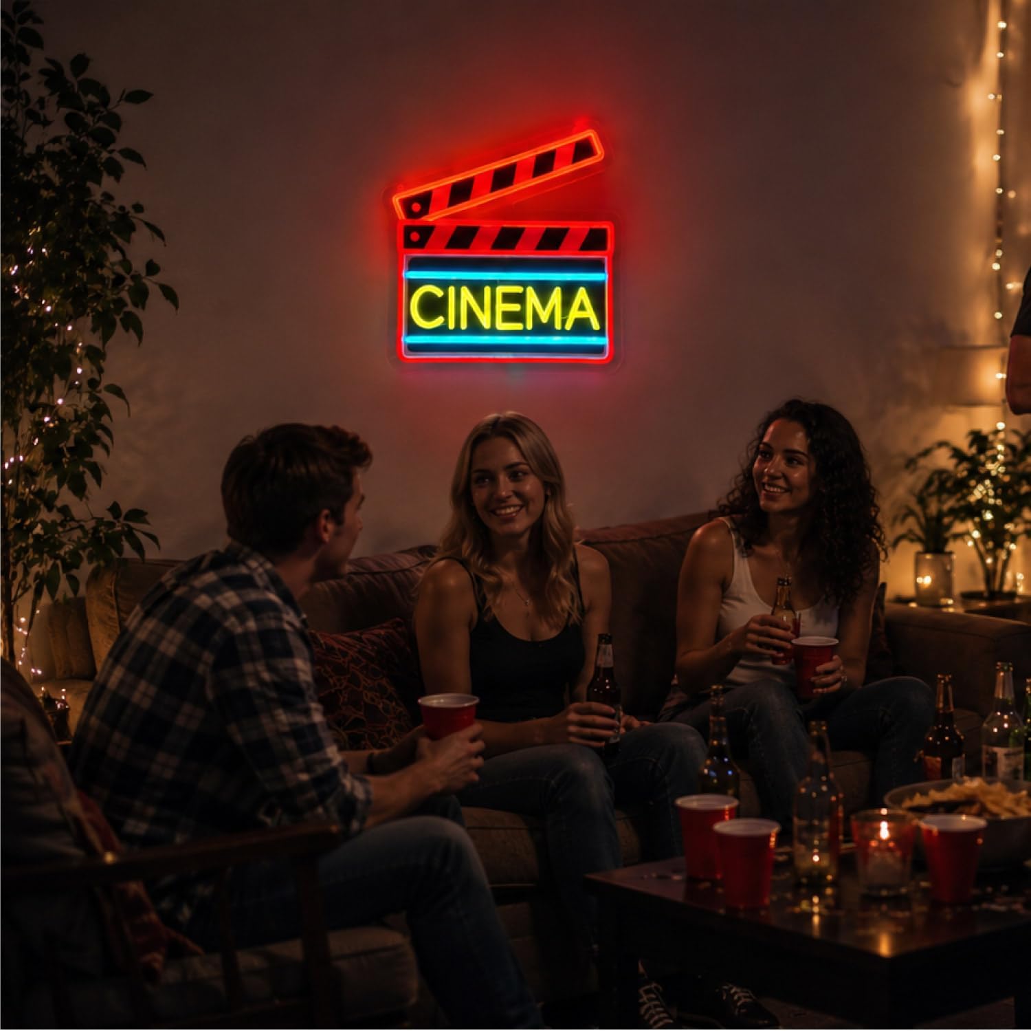 Insegna al Neon LED a Forma di - Home Cinema Wall Lights recensione e prezzo