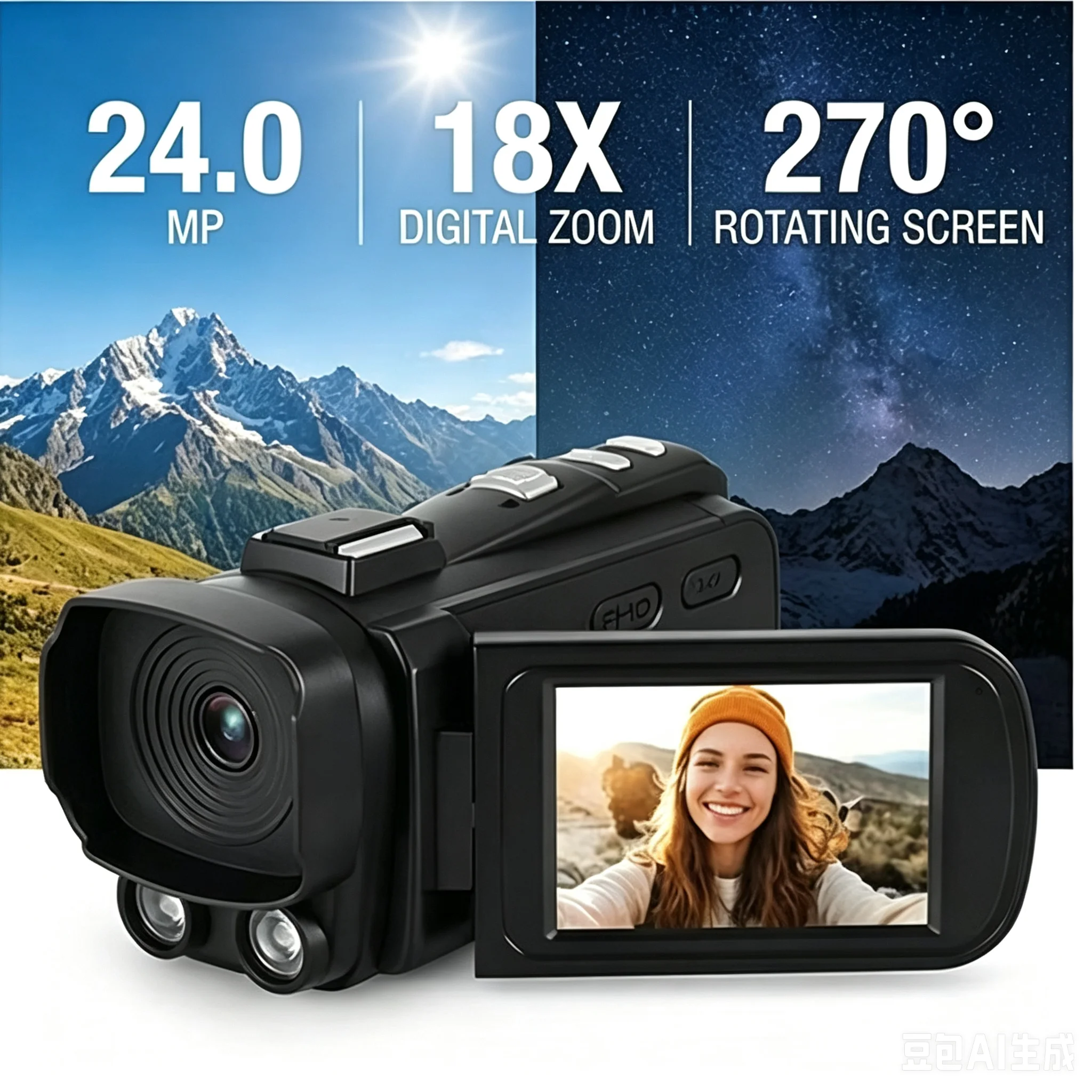 Videocamera Digitale Full HD 1 - Home Cinema Hd recensione e prezzo