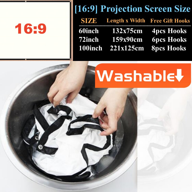 Schermo per Proiettore 16:9, S - Home Cinema Blanc recensione e prezzo