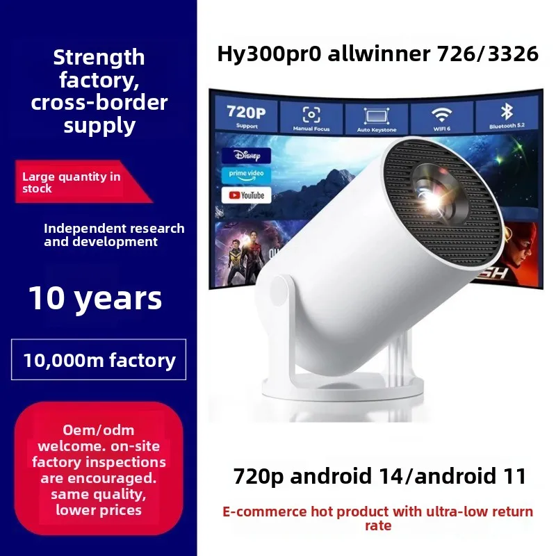 Proiettore Portatile HY300Pro  - Home Cinema Hd recensione e prezzo