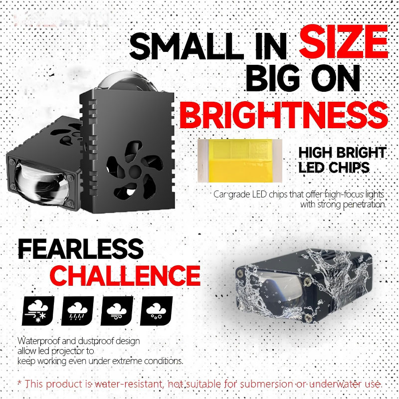 1PCS/2PCS Mini Faro LED con Le - Home Cinema Projector recensione e prezzo