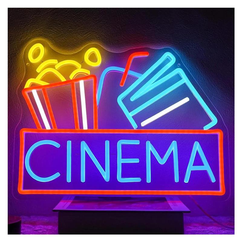 Insegna al neon Cinema aliment - Home Cinema Wall Lights recensione e prezzo