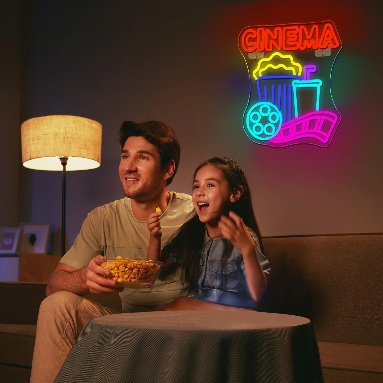Insegna al Neon Cinema Aliment - Home Cinema Wall Lights recensione e prezzo