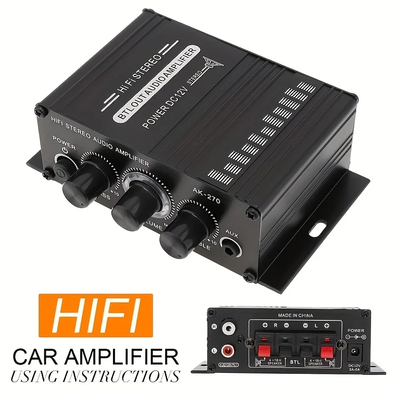 AK-270 Mini Amplificatore di P - Home Cinema System recensione e prezzo