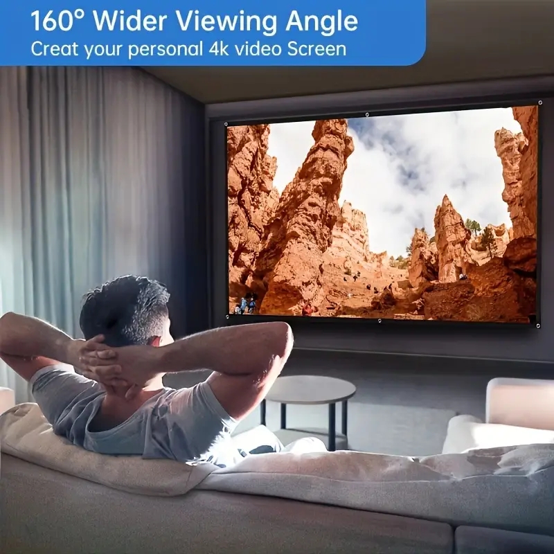 Semplice schermo morbido per p - Home Cinema Blanc recensione e prezzo