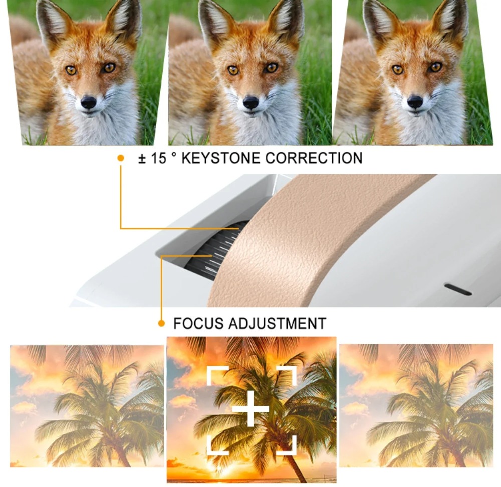 Proiettore portatile intellige - Home Cinema Projector recensione e prezzo